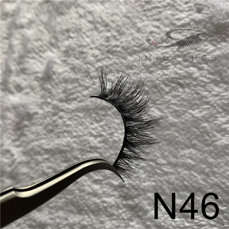 False eyelashes manufacturer wholesale natural 3d mink eyelashes